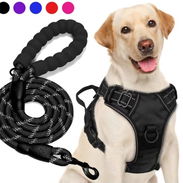 Pechera con correa reforzada y reflectiva para mascotas, ideal para perros de todas las razas y tamaños. - Img 55876536