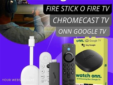 ...Firestick o Fire TV, Chromecast TV, Onn Google TV... - Img main-image-46051949