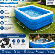 Piscina inflable familiar - Img 55897368
