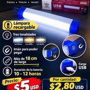 LÁMPARA RECARGABLE - Img 58447744