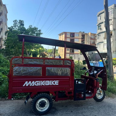 TRICICLO ELÉCTRICO MAGIKBIKE CON CABINA - 2/3