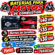 Baterías para motos de combustión - Img 58095335