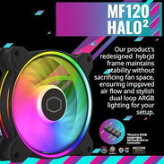 Cooler Master Hyper 212 Halo - Enfriador de aire negro para CPU, ventilador PWM de 120 Halo², ARGB de doble bucle - Img 53413027