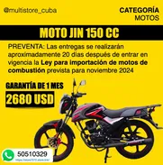 🚀 MOTOR JIN 150 CC - RESERVA GRATIS DESDE YA - Img 47533448