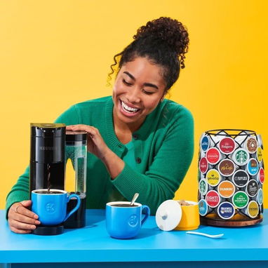 ☎️53544655 🛵 Entrega Disponible ⭐ Cafetera Keurig K-Express Essentials de Una Taza Compatible con Cápsulas K-Cup - Roj⭐ - Img 124415350