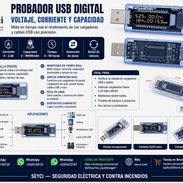 USB Tester KEWEISI Medidor de Carga Digital - Img 57063514