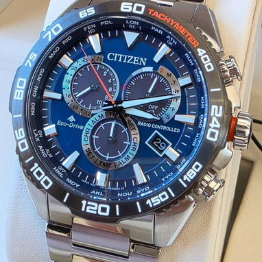 ejemplares para caballero tecnología radiocontrol, cristal zafiro, calendario perpetuo wr 200 metros modelos a escoger - Img 118678999