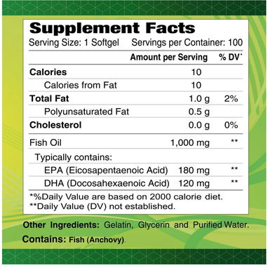 ๐โ Omega 3 Alfa de 1000mg y 100 Tabletas en 12$ - Img 117113835