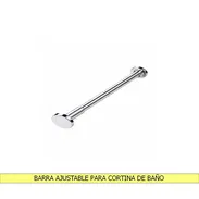 BARRA AJUSTABLE PARA CORTINA DE BAÑO - Img 55757737