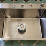 Fregadero Moderno de Acero Inoxidable (1 Poceta con Dispensador) - Img 56883633