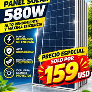 Paneles solares bifaciales monocristalino 580w - Img 58069257