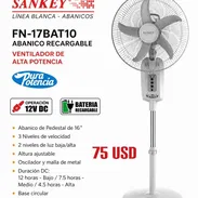 Ventilador Recargable - Img 55719449