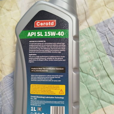 Aceite 10w 40 y 15w 40 de 1lt sellados - 2/2