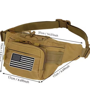 * Riñonera Táctica Unisex Outdoor MOLLE USA - 2/3