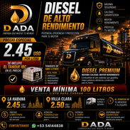 Diesel premium 2.45 USD x litro - Img 56887719