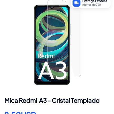 📱🛡️ Mica protectora de pantalla de Cristal Templado para teléfono Redmi 12C, 13C, A3, 9A y Samsung Galaxy A15 y A06 ✨ - Img 125946913