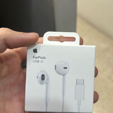 audifonos de cable de iphone audifonos lightning y tipo C sellados certificados por apple audifonos lightning de cable - Img 112500799
