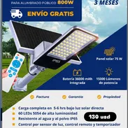 Lámpara solar de 800w. Nueva con garantía y domicilio gratis - Img 54801900