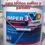 Pintura impermeabilizante elastomérica para techos y fachadas - Img 57876876
