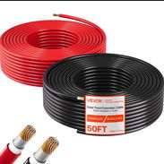 Cable Solar 10AWG, 15 metros cada cable total 30 metros - $90 USD - Img 58035771