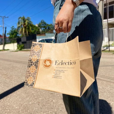 BOLSAS Y EMPAQUES PARA TU NEGOCIO // PAPEL CROMADO // PAPEL CRAFT/KRAFT // PERSONALIZACIÓN - Img 123812975