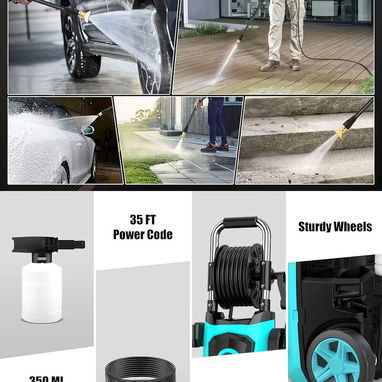 HIDROLAVADORA DE ALTA PRESIÓN 4300 PSI – POTENCIA PROFESIONAL - Img 116918167