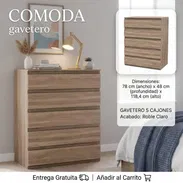 Gaveteros | Cómodas | Mesitas de noche (IMPORTADAS nuevas selladas en caja )⭐️Entrega Incluida⭐️ - Img 55376323