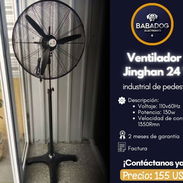 Ventilador industrial de pedestal Jinghan 24 " Precio:155 usd con mensajería - Img 54973704