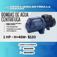💧 BOMBAS DE AGUA CENTRÍFUGAS 🔴1 HP - H=45 m 💲120USD - Img 52664842