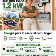 Jagüey Grande: luces, ventilador y TV sin apagones, kit 1.2 kW - Img 58134609