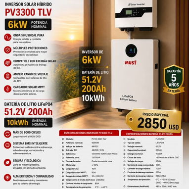 Kit de inversores y batería - Img 123033384