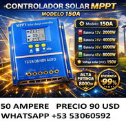 150AMP CONTROLADOR MPPT REGULADOR 150 AMPERE 12V 24V 36V 48V - Img 53998600