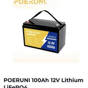 Batería 12.8v 100Ah Lithium - Img 57122185