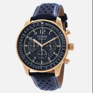 CITIZEN ECODRIVE CRONOGRAFO (CA4503-00L) PARA HOMBRE ,44MM , MANILLA DE PIEL AZUL CON ESFERA AZUL , A ESTRENAR  58049738 - Img 54182876