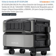 ECOFLOW DELTA Pro Ultra// 6,1kwh Expandibles- Pico 10,8kw// 4550 USD - Img 56847683