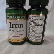 Nature Bounty Hierro Iron 100 tabletas - Img 57740815