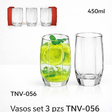 Juego de vasos de 3pzs 15usd - Img 120686561