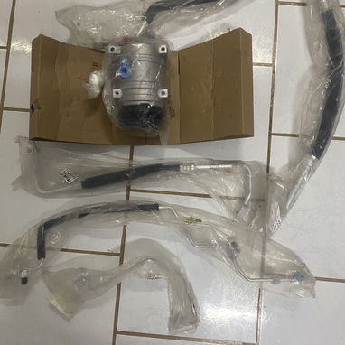 Compresor de aire acondicionado nuevo con sus tuberías para Geely GC6 o CK - Img 113158956