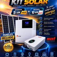Kit solar 5 kw con 10 kw - Img 56615377