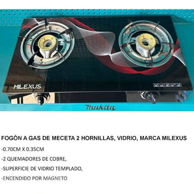 Cocina de gas Milexus 2 Quemadores - Img 118999608