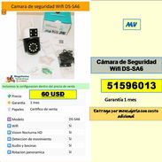 MV-622-Cámara de Seguridad Wifi DS-SA6....60 USD...51596013...transporte costo adicional - Img 55788333