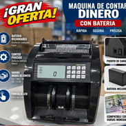 Máquina de contar dinero marca MARWA con batería recargable - Img 58044820