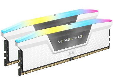 0km✅ RAM DDR5 Corsair Vengenance RGB 32GB 6000mhz White 📦 Disipadas, 2x16GB, CL36 ☎️56092006 - Img 65191928