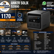 ESTACION DE ENERGÍA ANKER SOLIX S2000 — ENERGÍA DE RESPALDO NUEVAS EN CAJA!!! - Img 56141363