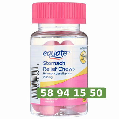 Pepto Bismol Equate Masticables - 3/3