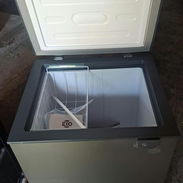$ 235 usd Nevera eko 3.5 pies 110 volt Llave Luz interior Color gris Mensajería por costo adicional Garantía 1 m - Img 58283138