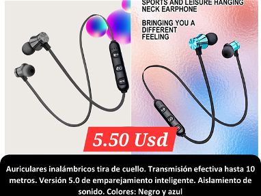 Auriculares Bluetooth inalámbricos - Img 66505619