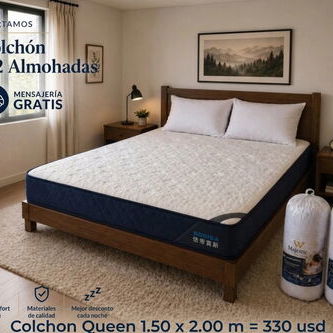 Colchón EDSM A – Resortes Ensacados + Capas Multiconfort* Busca tu medida y encargalo ya: almohadas y mensajería gratis. - Img 122285103