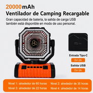 Ventiladores recargable f6 $65 usd - Img 55967009