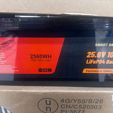 Bateria kingmox 24V 100AH 53750952 55550641 mensajería disponible - 2/2